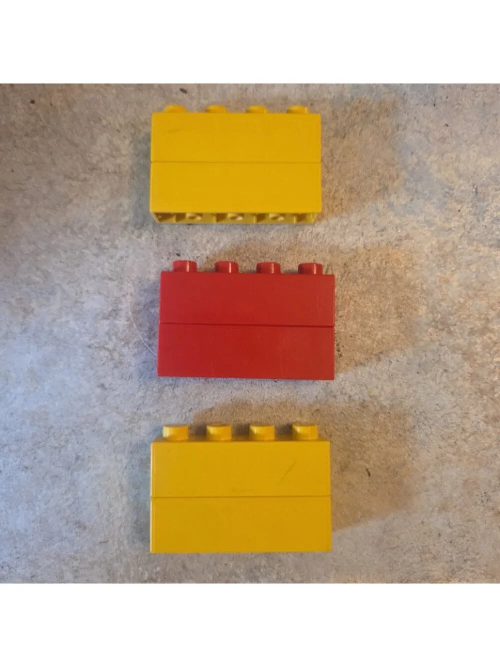 32 Piece Lot Lego DUPLO Building Blocks Vehicles AS IS Trees Vintage